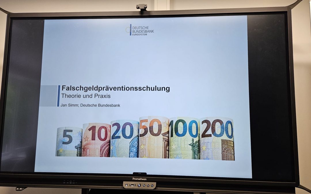 Falschgeldprävention im Einzelhandel