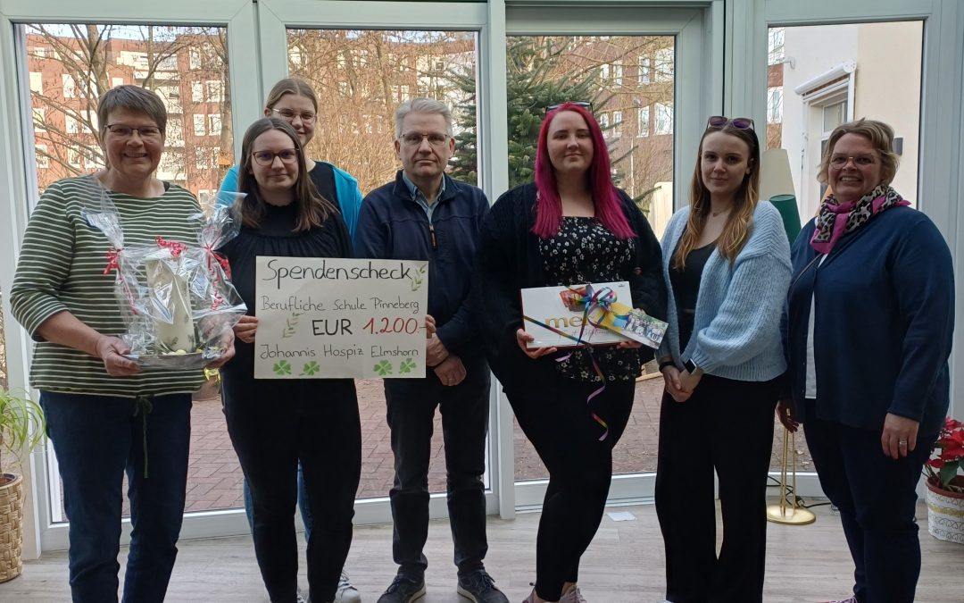 Gemeinsam Gutes tun: Pfandspende für das Hospiz Elmshorn